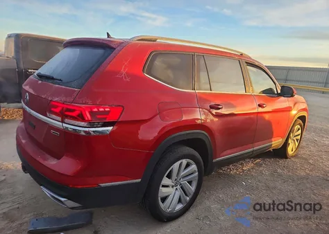 2021 Volkswagen Atlas Sel z USA, uszkodzony, nr VIN 1V2BR2CA7MC530662